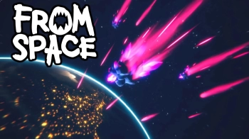 From Space (2022) Post Apocalyptic Alien Invasion Action RPG - Gameplay