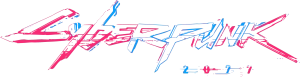 Cyberpunk 2077 Logo Pink [3080×787 / PNG]