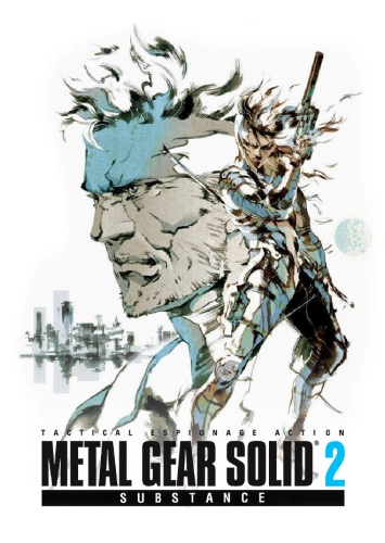 Metal Gear Solid 2: Substance (2002) - Обложка