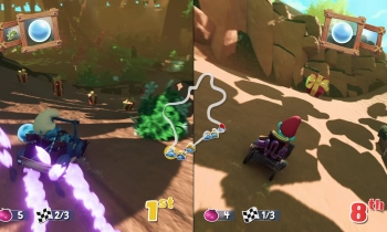 Smurfs Karting - Скриншот