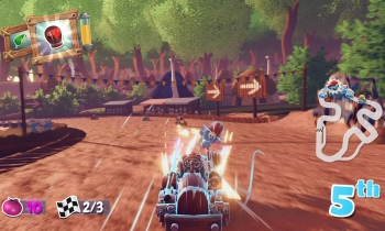 Smurfs Karting - Скриншот