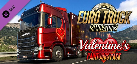 Euro Truck Simulator 2 - Valentine's Paint Jobs Pack (2017)