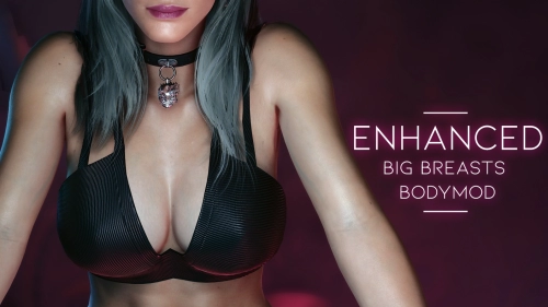 Cyberpunk 2077 "Улучшенная и большая грудь / Enhanced Big Breasts (EBB)" [V3]