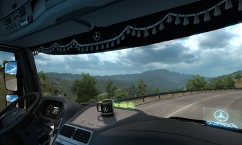 Euro Truck Simulator 2 - Actros Tuning Pack - Скриншот