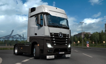Euro Truck Simulator 2 - Actros Tuning Pack - Скриншот