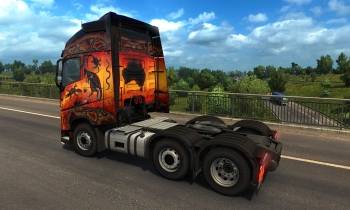 Euro Truck Simulator 2 - Australian Paint Jobs Pack - Скриншот