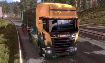 Euro Truck Simulator 2 - Brazilian Paint Jobs Pack - Скриншот
