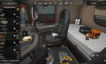Euro Truck Simulator 2 - Cabin Accessories - Скриншот
