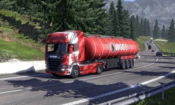 Euro Truck Simulator 2 - Canadian Paint Jobs Pack - Скриншот