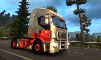 Euro Truck Simulator 2 - Chinese Paint Jobs Pack - Скриншот