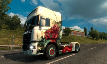 Euro Truck Simulator 2 - Chinese Paint Jobs Pack - Скриншот