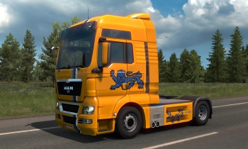 Euro Truck Simulator 2 - Estonian Paint Jobs Pack - Скриншот