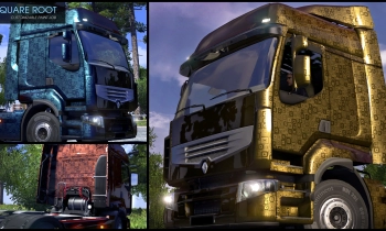 Euro Truck Simulator 2 - Flip Paint Designs - Скриншот