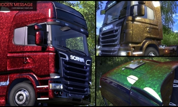 Euro Truck Simulator 2 - Flip Paint Designs - Скриншот