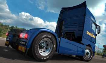 Euro Truck Simulator 2 - Goodyear Tyres Pack - Скриншот