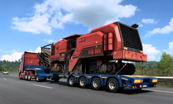 Euro Truck Simulator 2 - Heavy Cargo Pack - Скриншот