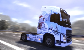 Euro Truck Simulator 2 - Ice Cold Paint Jobs Pack - Скриншот