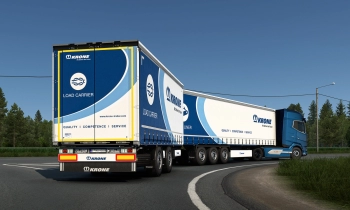 Euro Truck Simulator 2 - Krone Trailer Pack - Скриншот