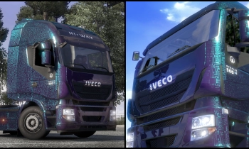 Euro Truck Simulator 2 - Metallic Paint Jobs Pack - Скриншот