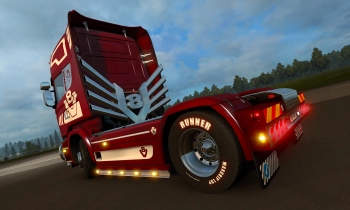 Euro Truck Simulator 2 - Mighty Griffin Tuning Pack - Скриншот