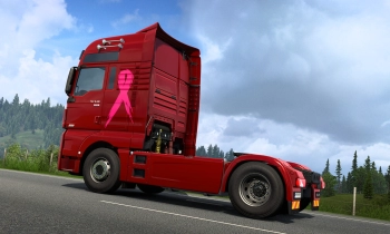 Euro Truck Simulator 2 - Pink Ribbon Charity Pack - Скриншот