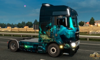 Euro Truck Simulator 2 - Pirate Paint Jobs Pack - Скриншот
