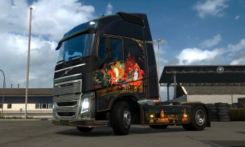 Euro Truck Simulator 2 - Russian Paint Jobs Pack - Скриншот