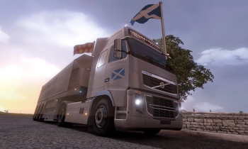 Euro Truck Simulator 2 - Scottish Paint Jobs Pack - Скриншот