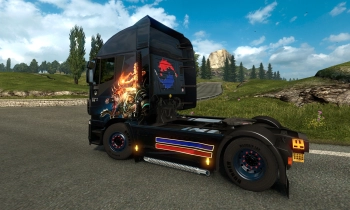 Euro Truck Simulator 2 - South Korean Paint Jobs Pack - Скриншот
