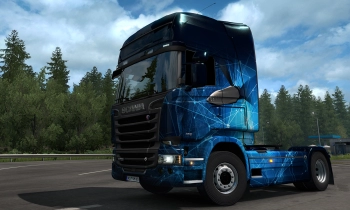 Euro Truck Simulator 2 - Space Paint Jobs Pack - Скриншот