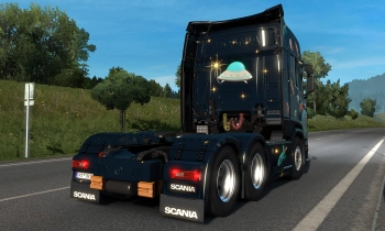 Euro Truck Simulator 2 - Space Paint Jobs Pack - Скриншот
