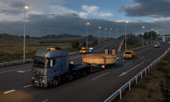 Euro Truck Simulator 2 - Special Transport - Скриншот