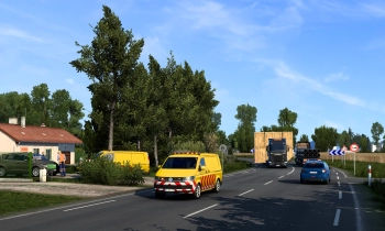 Euro Truck Simulator 2 - Special Transport - Скриншот