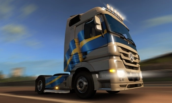 Euro Truck Simulator 2 - Swedish Paint Jobs Pack - Скриншот