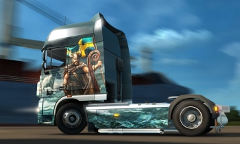 Euro Truck Simulator 2 - Swedish Paint Jobs Pack - Скриншот