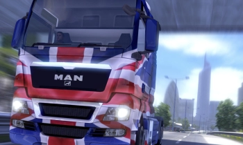 Euro Truck Simulator 2 - UK Paint Jobs Pack - Скриншот