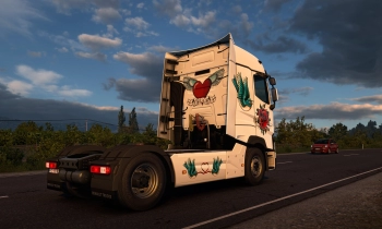 Euro Truck Simulator 2 - Valentine's Paint Jobs Pack - Скриншот