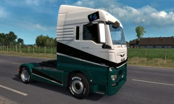 Euro Truck Simulator 2 - Window Flags - Скриншот