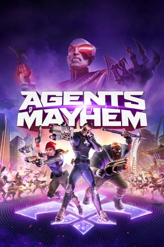 Agents of Mayhem (2017) - Обложка
