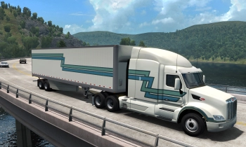 American Truck Simulator - Classic Stripes Paint Jobs Pack - Скриншот