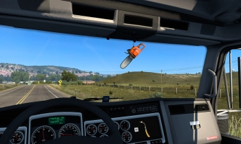 American Truck Simulator - Forest Machinery - Скриншот