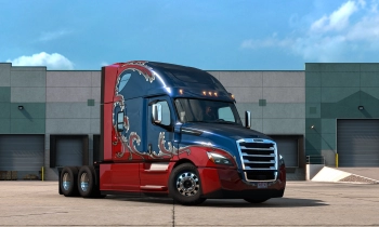 American Truck Simulator - Freightliner Cascadia® - Скриншот