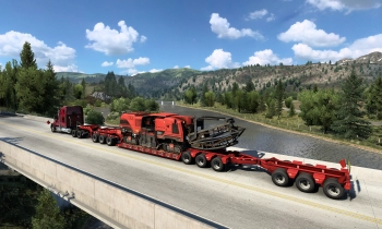 American Truck Simulator - Heavy Cargo Pack - Скриншот