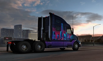 American Truck Simulator - Retrowave Paint Jobs Pack - Скриншот