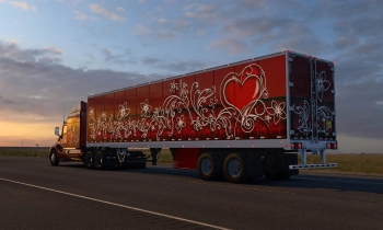 American Truck Simulator - Valentine's Paint Jobs Pack - Скриншот