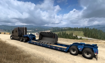 American Truck Simulator - Volvo Construction Equipment - Скриншот