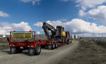 American Truck Simulator - Volvo Construction Equipment - Скриншот