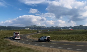 American Truck Simulator - Wyoming - Скриншот
