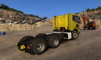 Euro Truck Simulator 2 - DAF XD - Скриншот
