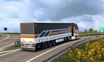 Euro Truck Simulator 2 - Modern Lines Paint Jobs Pack - Скриншот